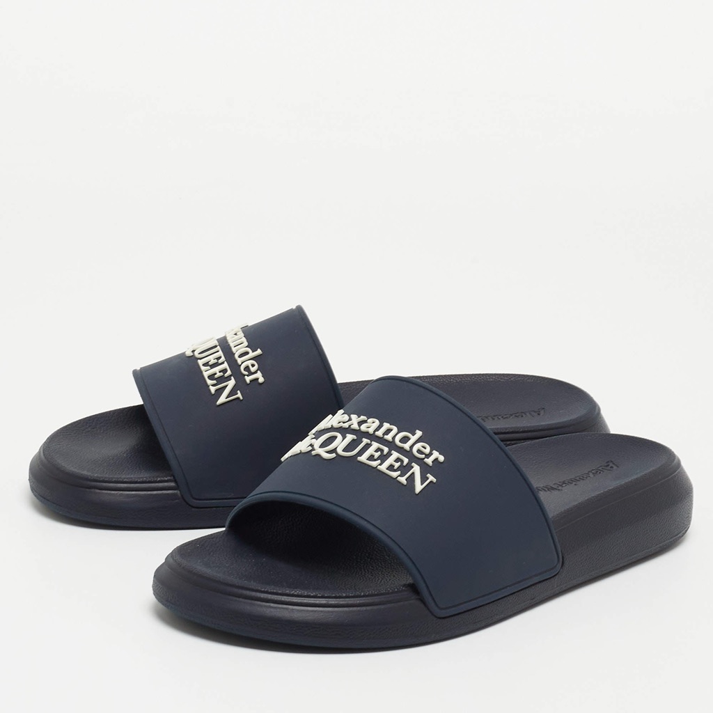 Newalexander Mcqueen Sandals Navy